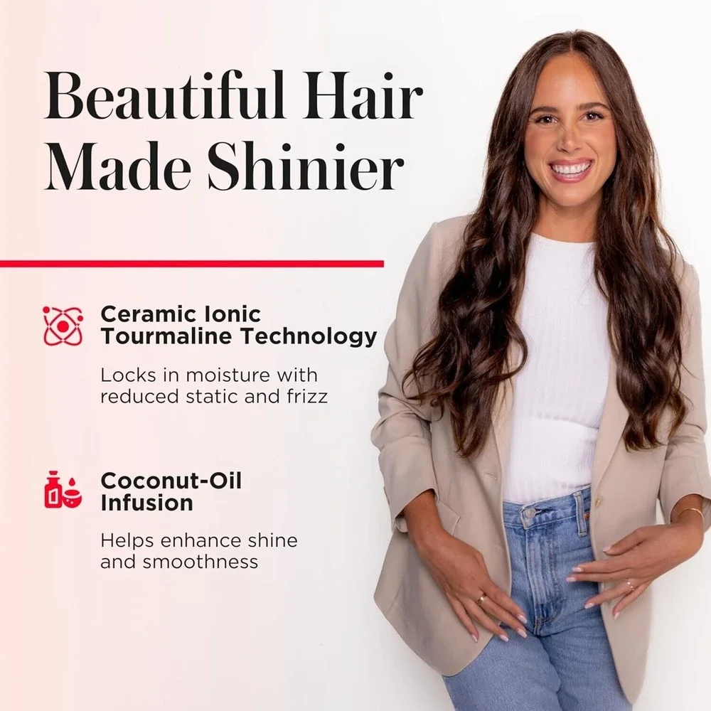 Revlon Smoothstay Coconut Oil Infused Curling Iron 1 1/2